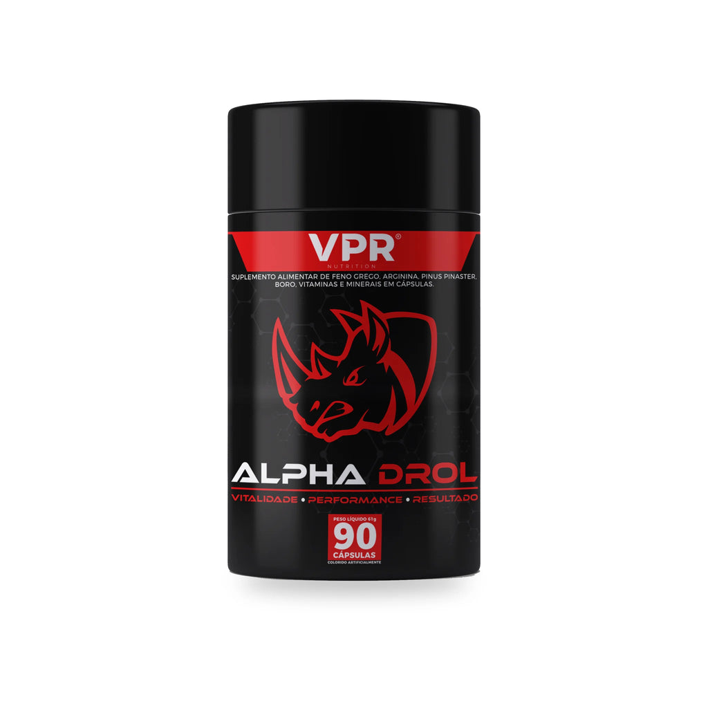 Alpha Drol VPR Nutrition 90 cápsulas – pote frontal