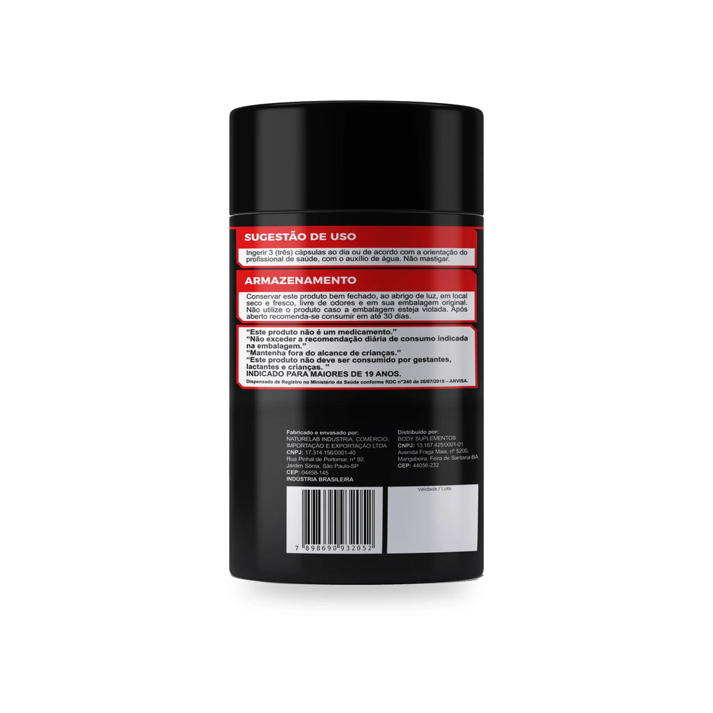 Alpha Drol VPR Nutrition 90 cápsulas – detalhe do rótulo