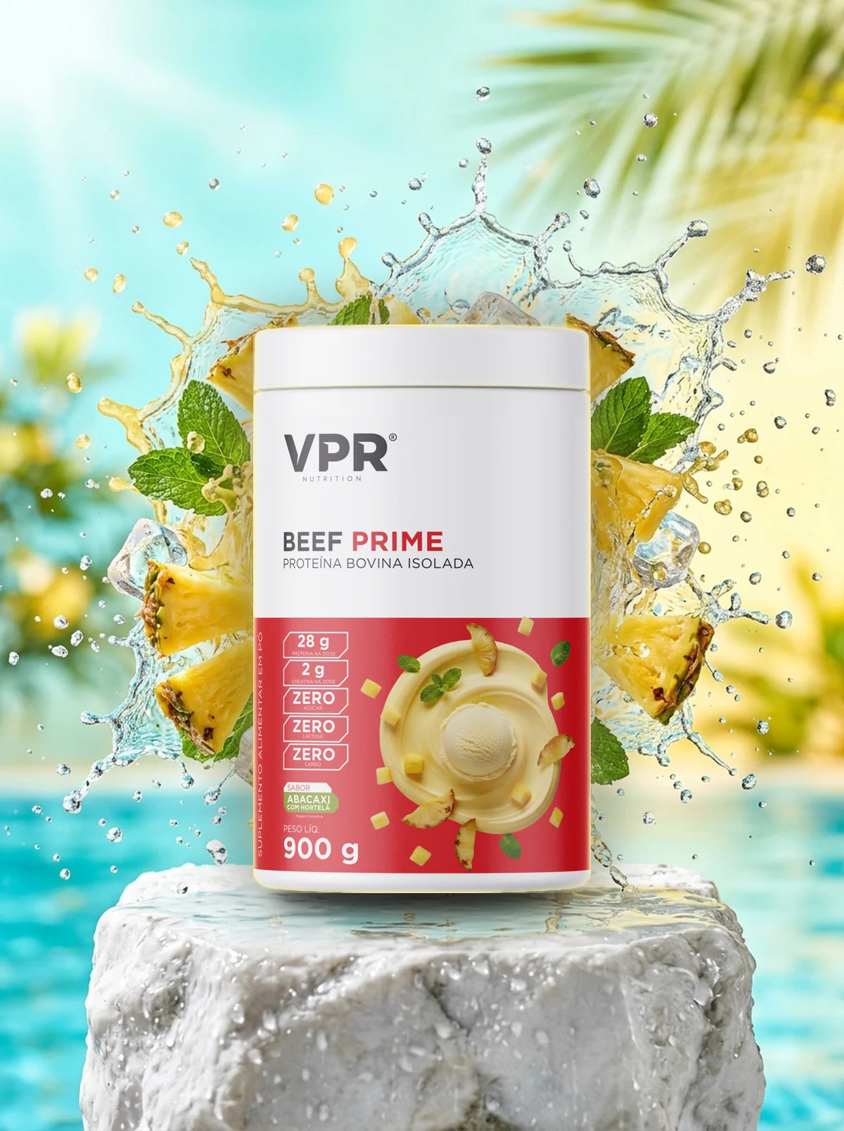 Beef Prime 900g Proteína da Carne Zero Lactose com Creatina