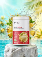 Beef Prime abacaxi com hortelã, proteína da carne com sabor de suco