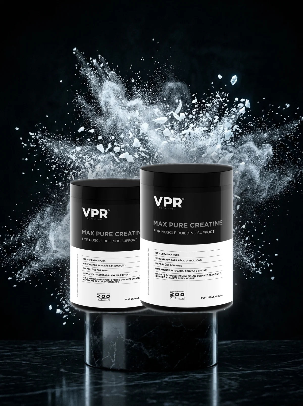 Kit 2 Max Pure Creatine 400g