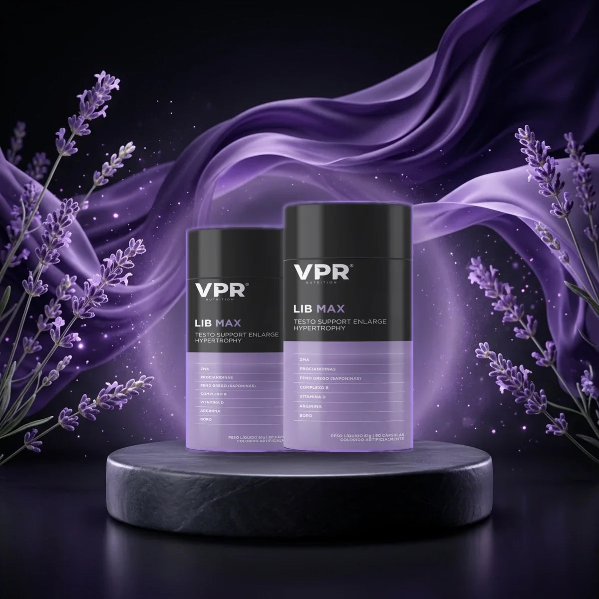 Kit 2 Lib Max Mulheres 90 Cápsulas VPR Nutrition – em cena