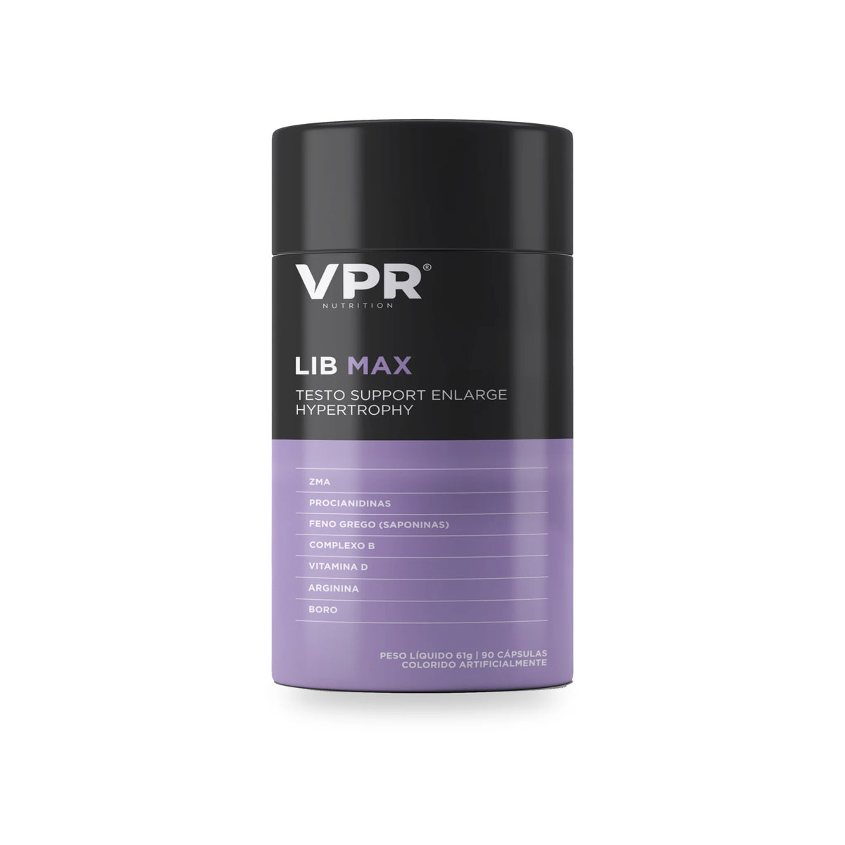 Lib Max Mulheres VPR Nutrition 90 cápsulas – pote frontal