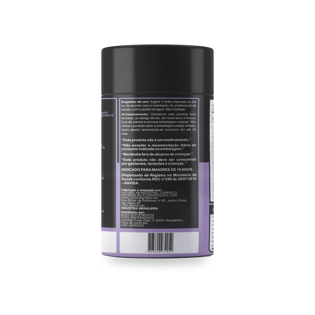 Lib Max Mulheres VPR Nutrition 90 cápsulas – detalhe do rótulo
