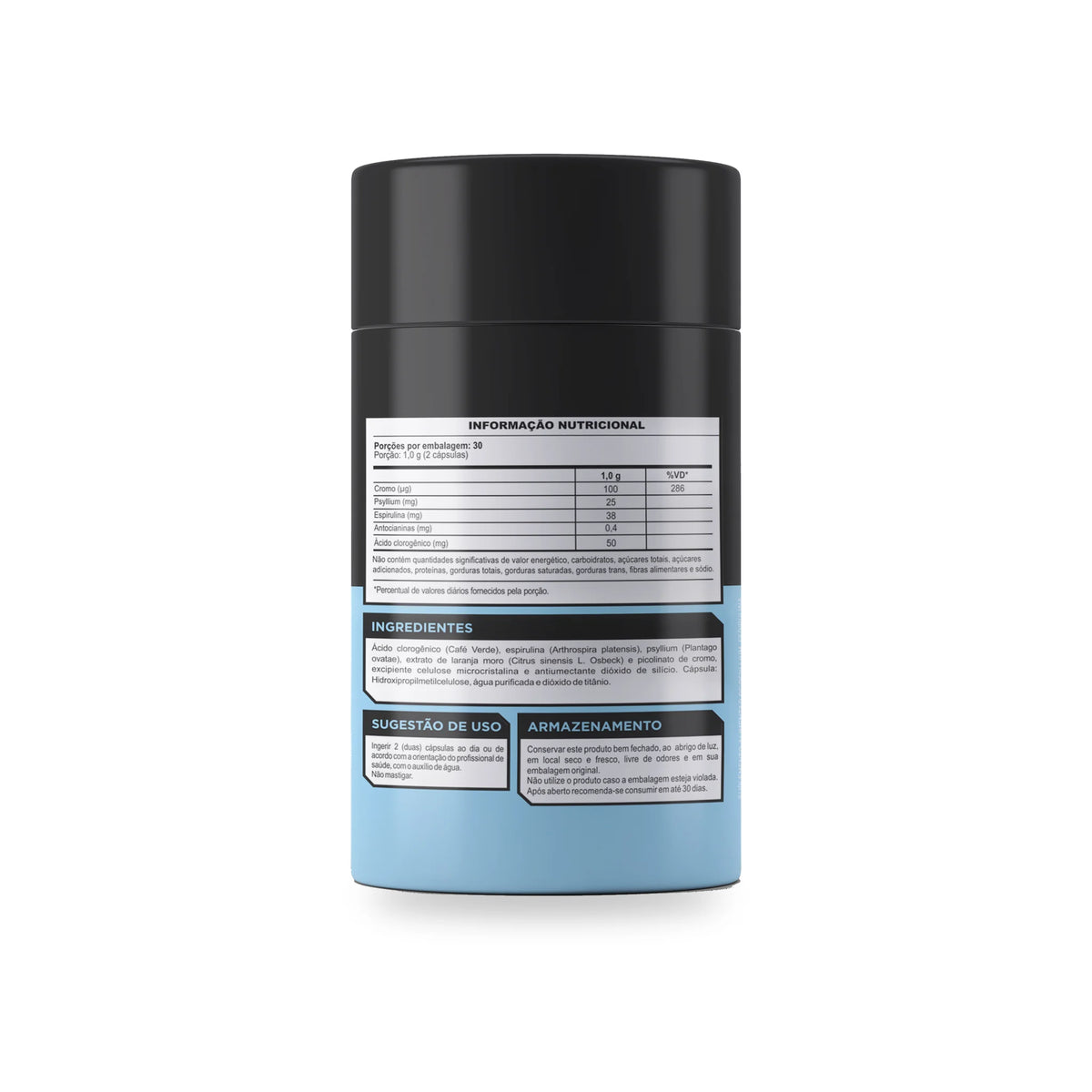 Redux Control VPR Nutrition 60 cápsulas – rótulo e tabela nutricional