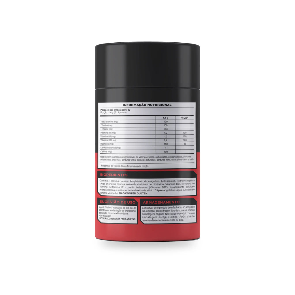 Redux Cutting VPR Nutrition 90 cápsulas – rótulo e tabela nutricional