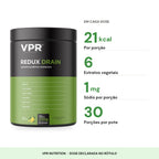 Infográfico: quantidade de cada ativo por dose do Redux Drain