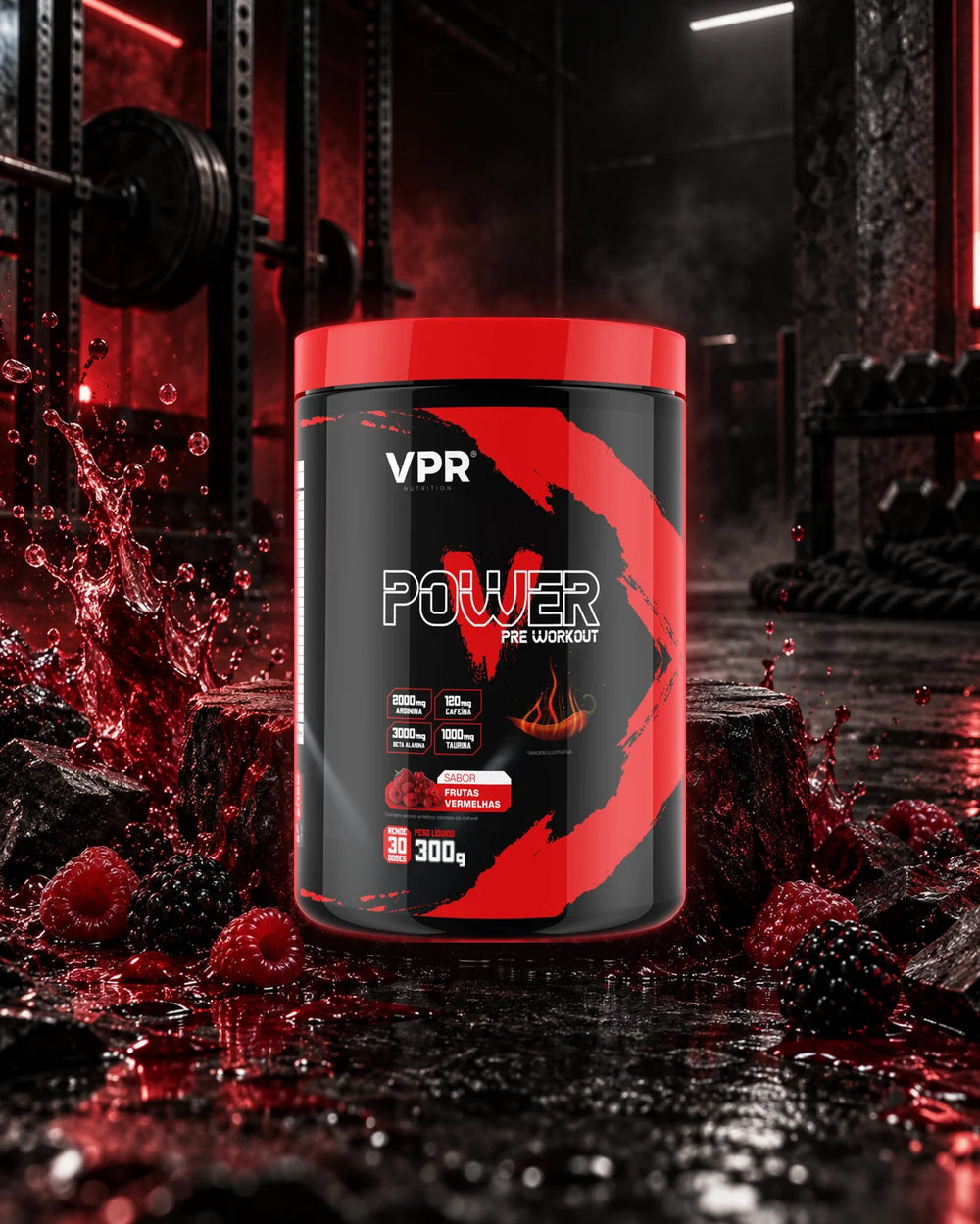 Pré-Treino V-Power 300g