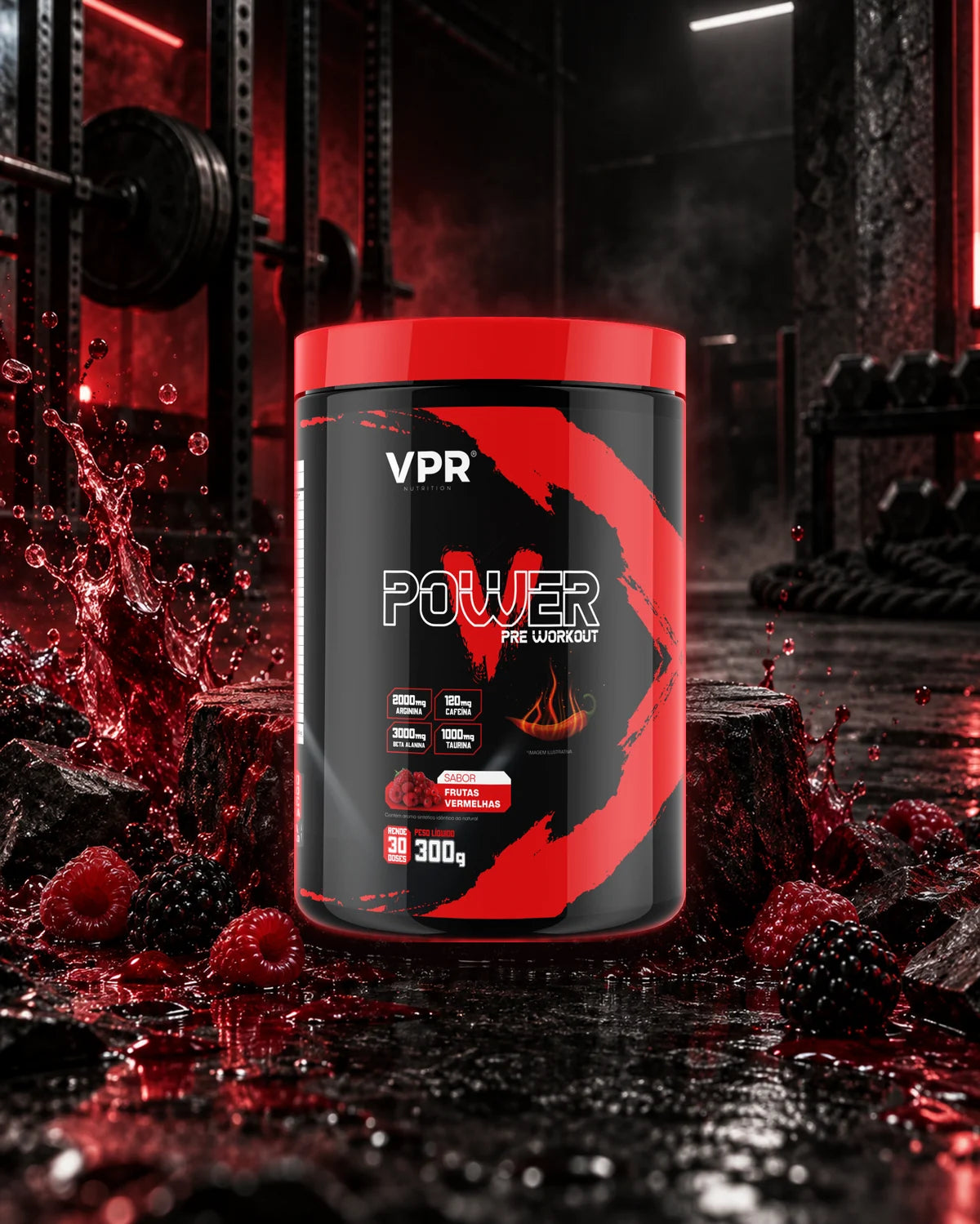 Pré-Treino V-Power 300g