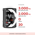 Infográfico: quantidade de cada ativo por dose do Pré-Treino V-Power Night Zero Cafeína